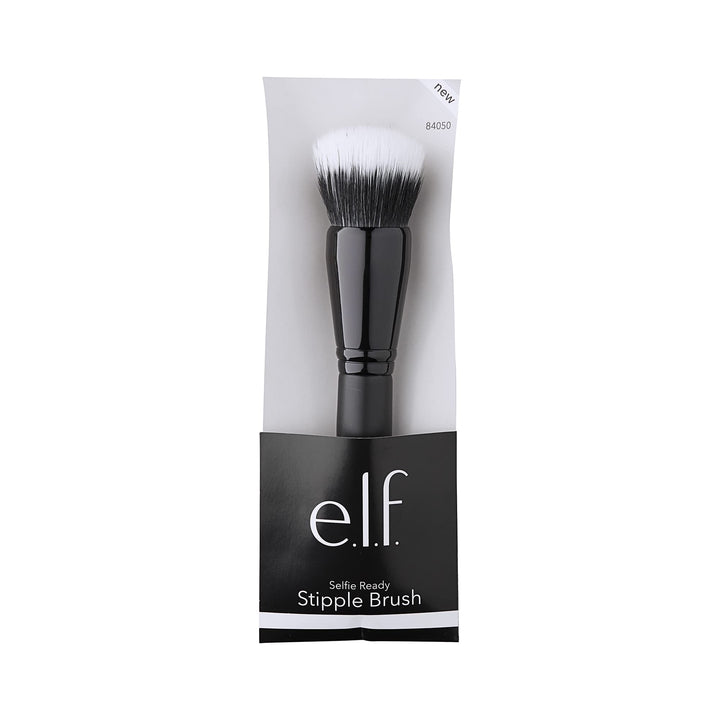 Domed Stipple Brush, Makeup Brush For Blending Product Into Skin, Creates A Soft Focus Effect, Made With Synthetic Bristles