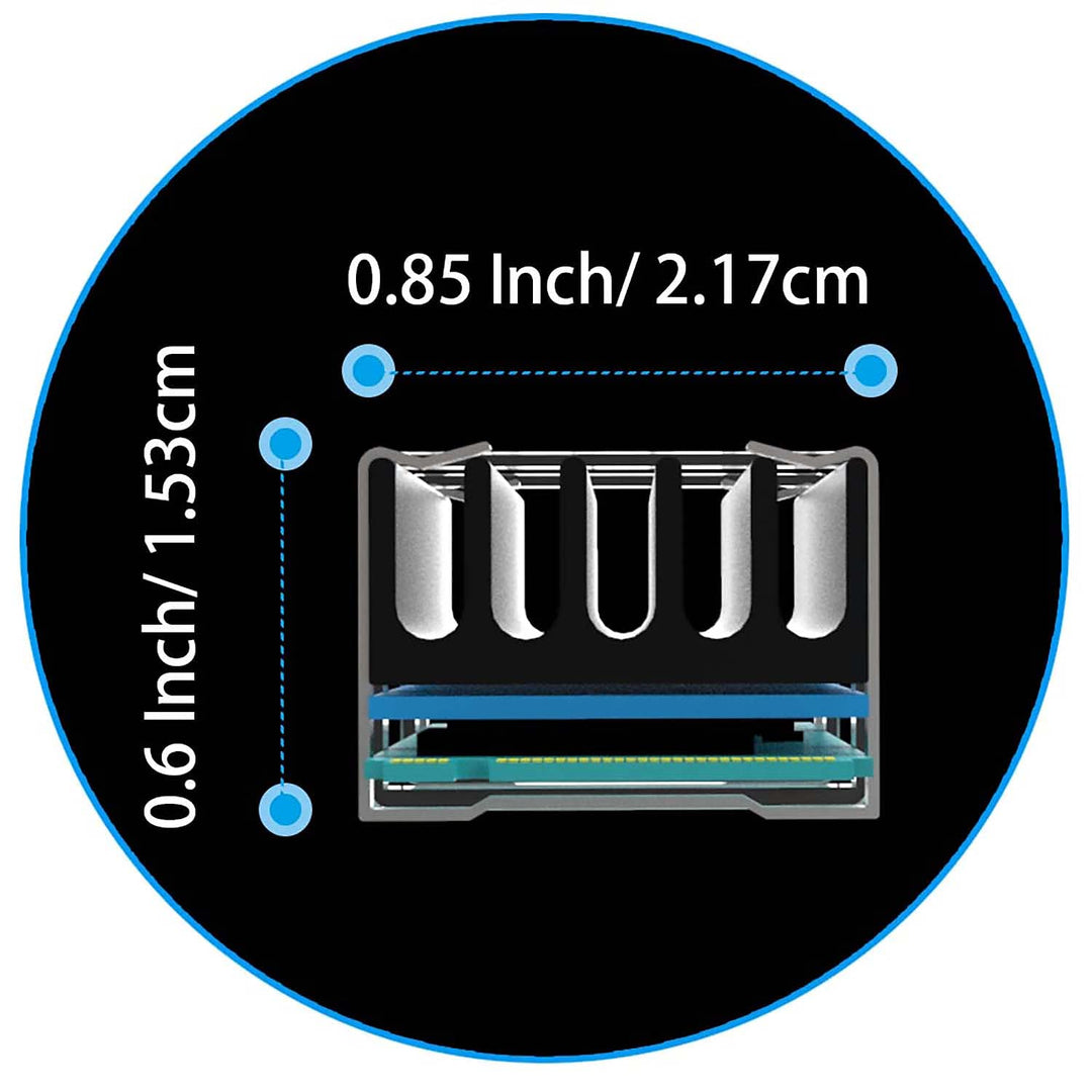 GLOTRENDS M.2 Heatsink for 2280 M.2 SSD, Fit for Deskto