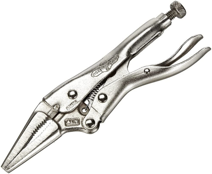 VISE-GRIP Original Locking Pliers, Long Nose, 4-Inch (1602L3), 100mm