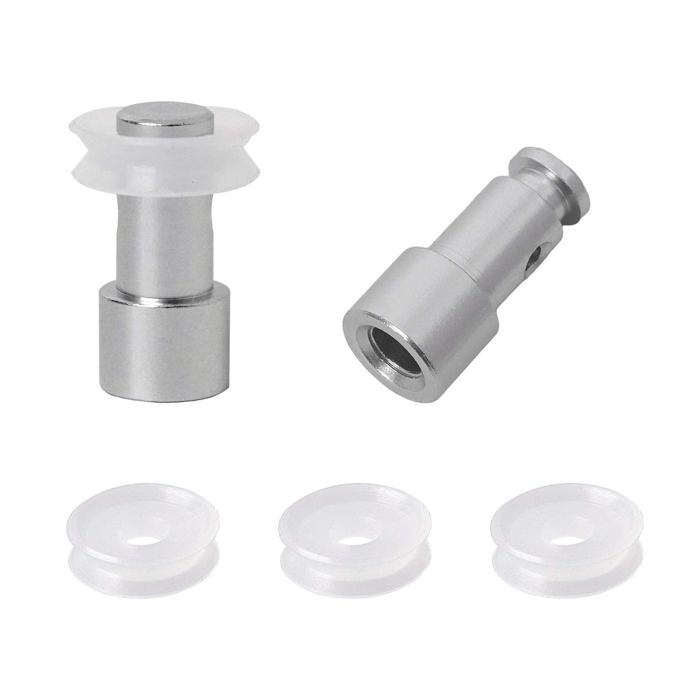 Replacement Float Valve Compatible with Instant Pot Lux 5, 6 Quart and 8 Qt, 2 Float Valves with 6 Silicone Caps Gaskets