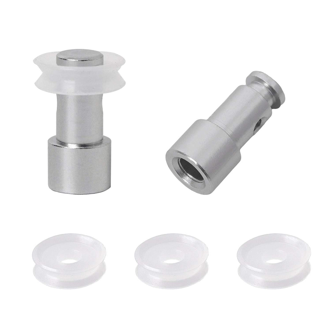 Replacement Float Valve Compatible with Instant Pot Lux 5, 6 Quart and 8 Qt, 2 Float Valves with 6 Silicone Caps Gaskets