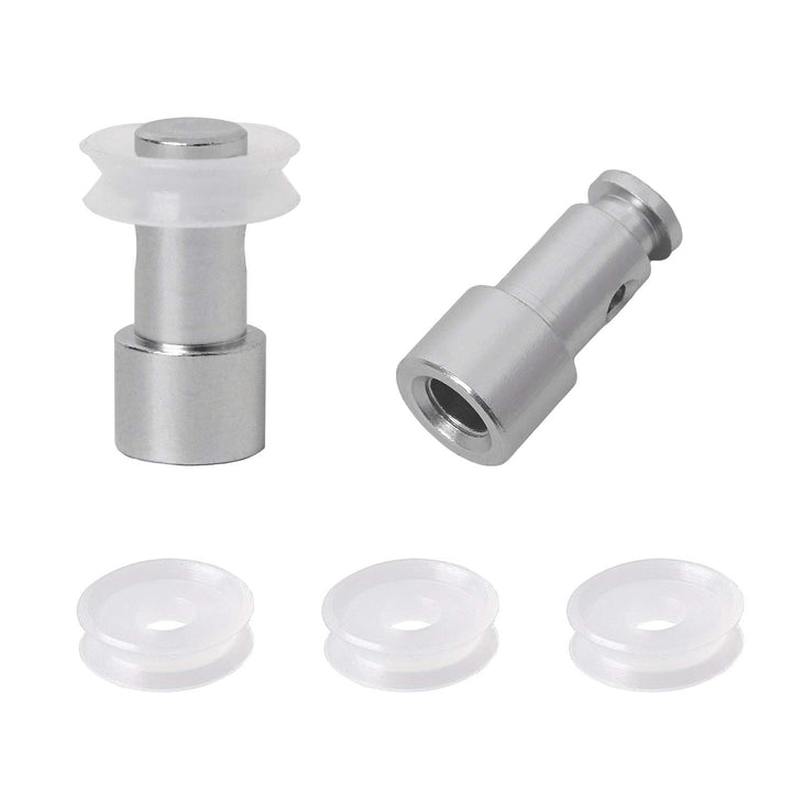 Replacement Float Valve Compatible with Instant Pot Lux 5, 6 Quart and 8 Qt, 2 Float Valves with 6 Silicone Caps Gaskets