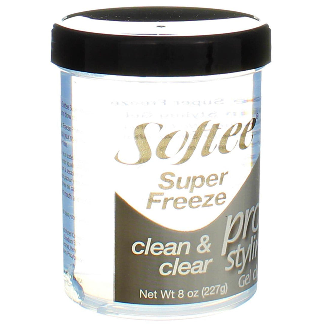 Protein Super Freeze Hair Styling Gel, 8 Ounce