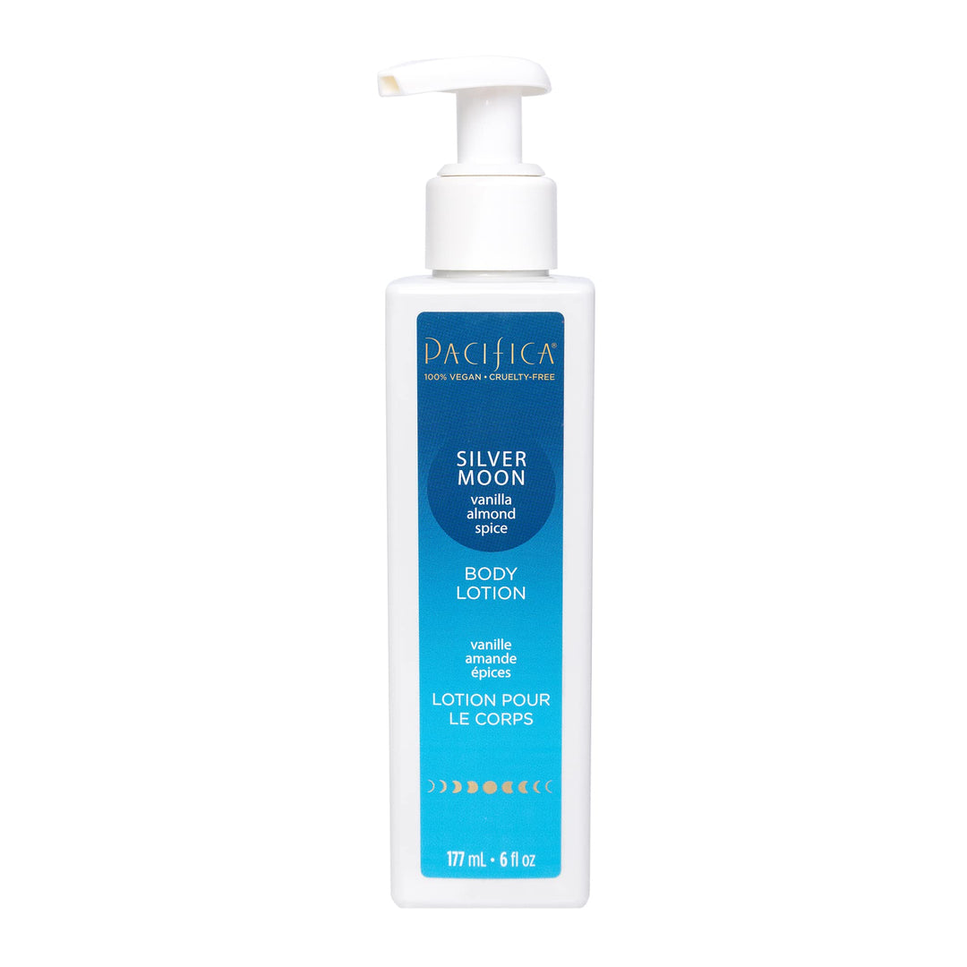 Beauty | Silver Moon Body and Hand Lotion | Lightweight, Hydrating |Nourishing Shea Butter + Sunflower Oil | Non-Greasy | Moisturizer for Dry Skin | Vegan + Cruelty Free