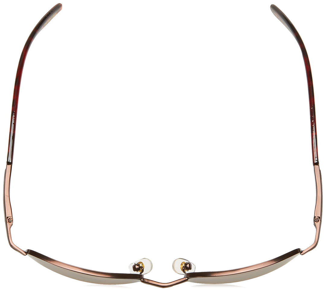 Men&#39;s Driver 52 Oval Sunglasses, Bronze/Brown, 54 mm