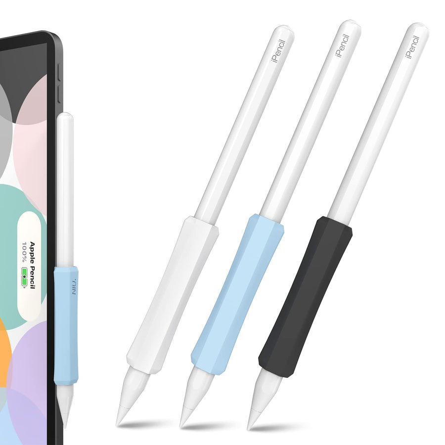 NIUTRENDZ 3 Pack Silicone Grip for Apple Pencil 2nd Gen