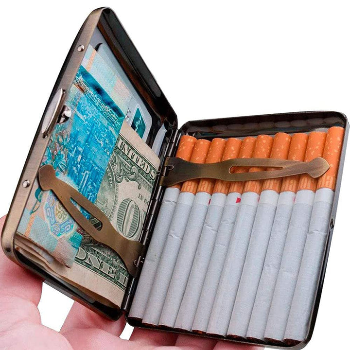 Cigarette Case Box Metal Retro 85mm King Size (18-20 Ca