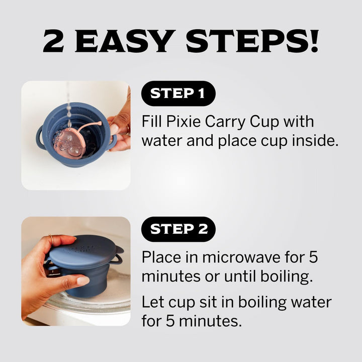 Pixie Cup Collapsible Silicone Cup for Sterilizing Mens