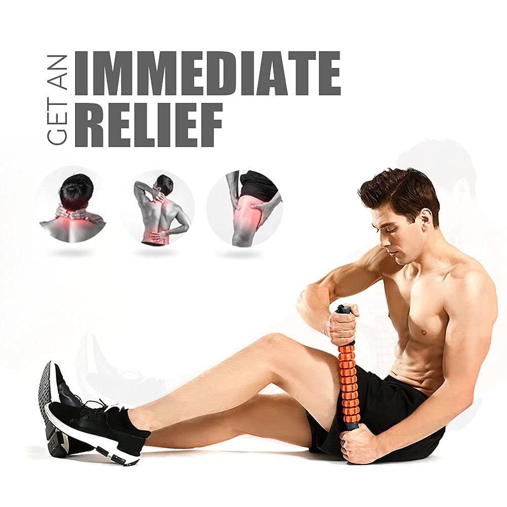Kamileo Muscle Roller, Massage Roller for Relieving Mus