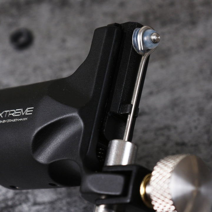 Extreme Rotary Tattoo Machine Carbon Steel Machine for Tattoo Artists (Black)