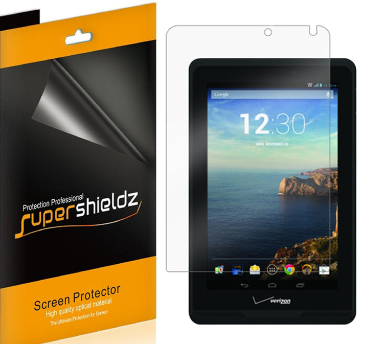 (3 Pack) Supershieldz Designed for Verizon Ellipsis 7 Screen Protector, High Definition Clear Shield (PET)