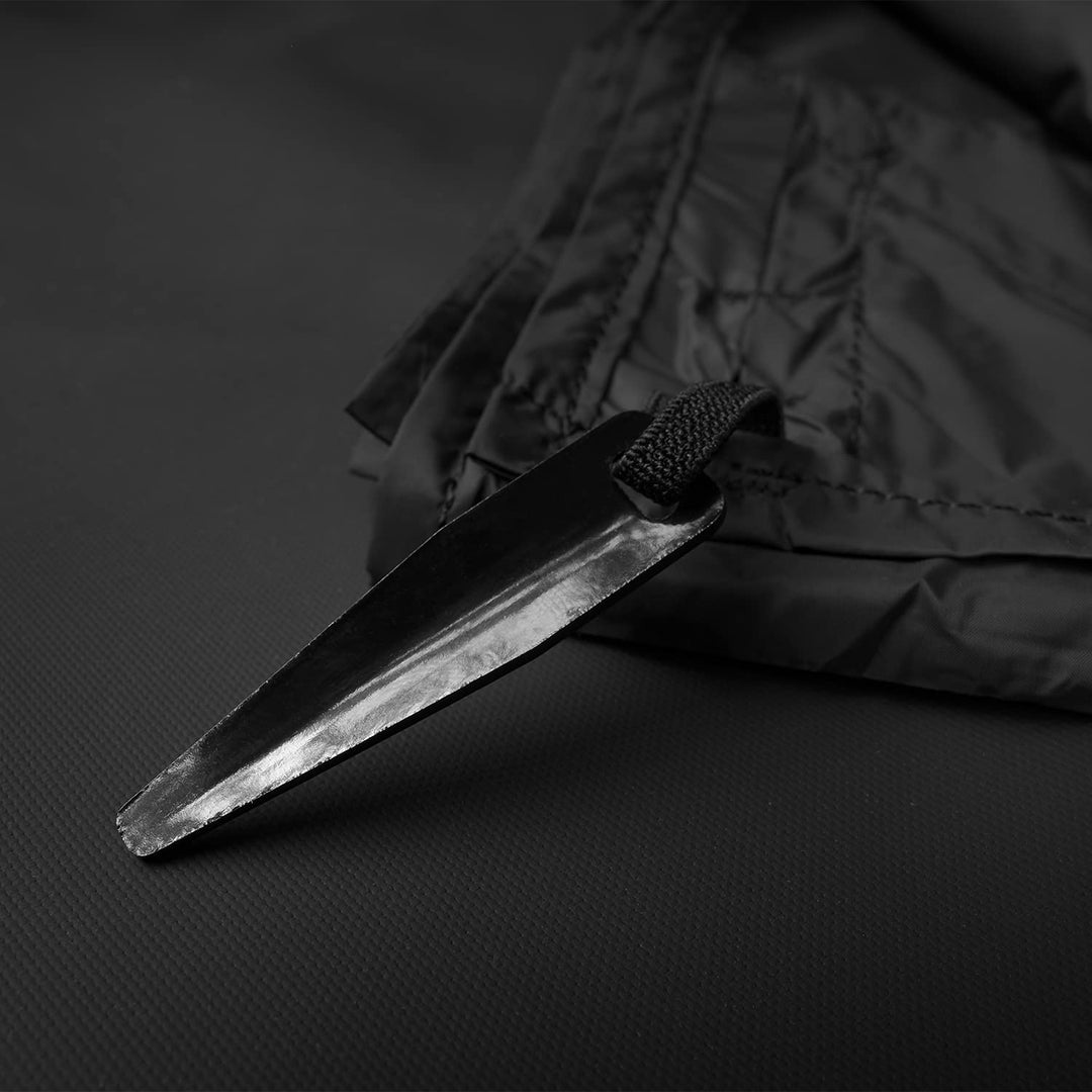 Pocket Blanket - Red (Seats 2-4); Foldable Picnic Blanket, Concert Blanket and Festival Blanket; Sand Proof Beach Blanket with Stakes; Picnic Tarp, and Outdoor Blanket for Grass