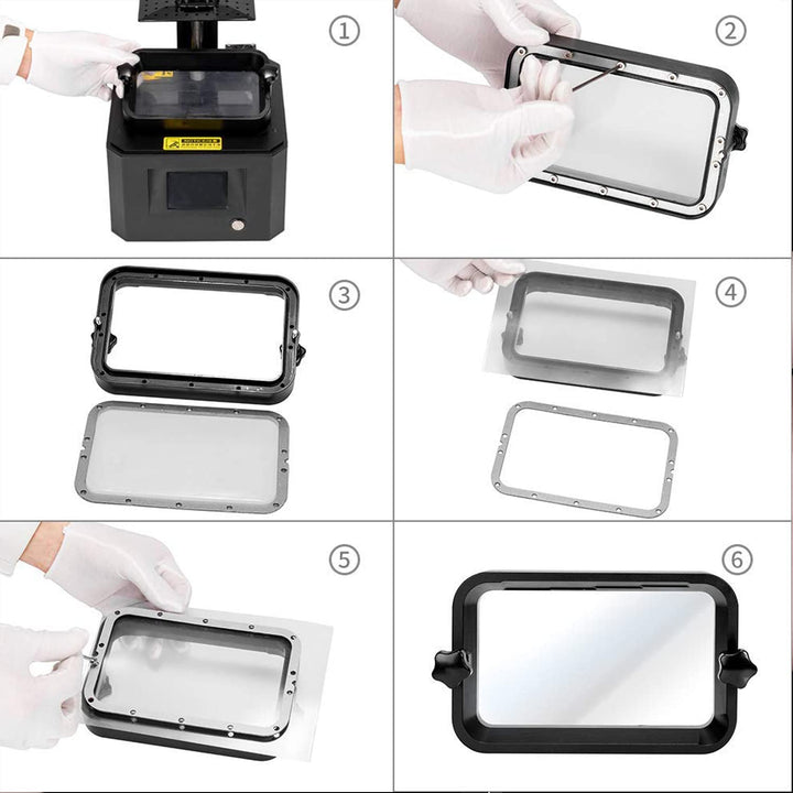 Creality 6pcs UV FEP Film Release Films for LCD SLA DLP