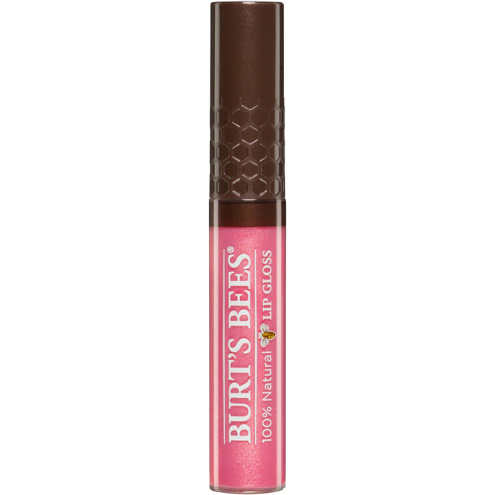 Burt&#39;s Bees 100% Natural Moisturizing Lip Gloss, Rosy Dawn, 1 Tube with Wand Applicator