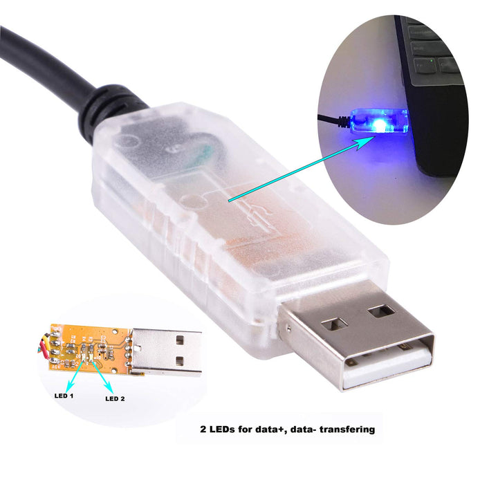 Suamdoen USB to DMX512 3PIN XLR Interface Adapter Compu