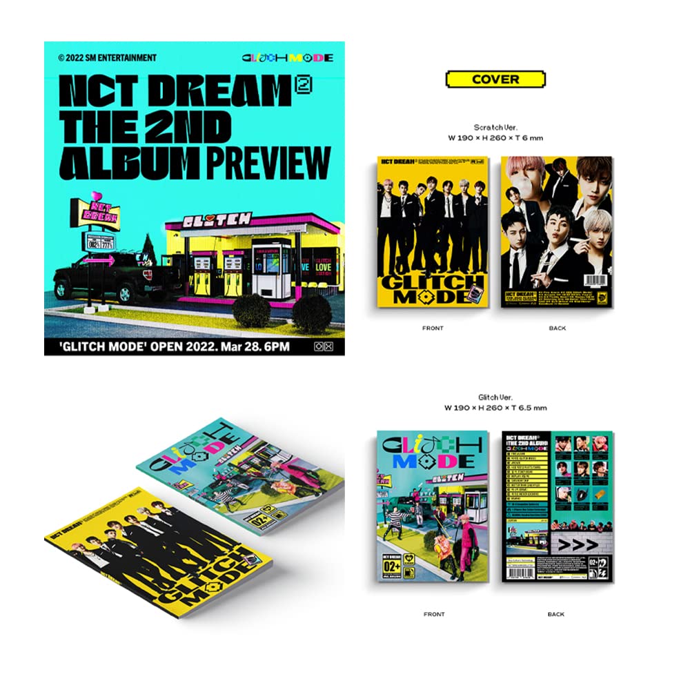 NCT Dream - Glitch Mode the 2nd Album Photobook version (A ver)