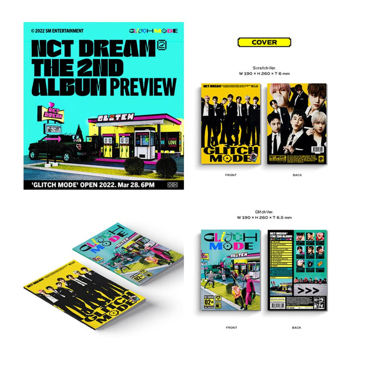 NCT Dream - Glitch Mode the 2nd Album Photobook version (A ver)