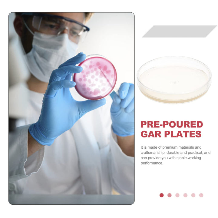 Agar Plates Petri Dishes- Great for Mushrooms, Molds,- 10 Pre- Poured Agar Petri Dishes- Also Great for Science Fair Projects