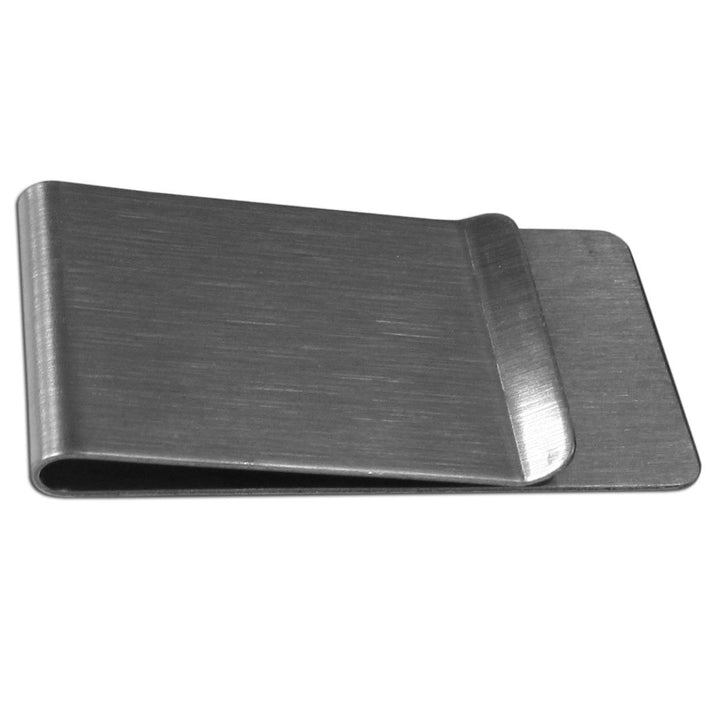 NFL Siskiyou Sports Mens Atlanta Falcons Black and Steel Money Clip One Size Black
