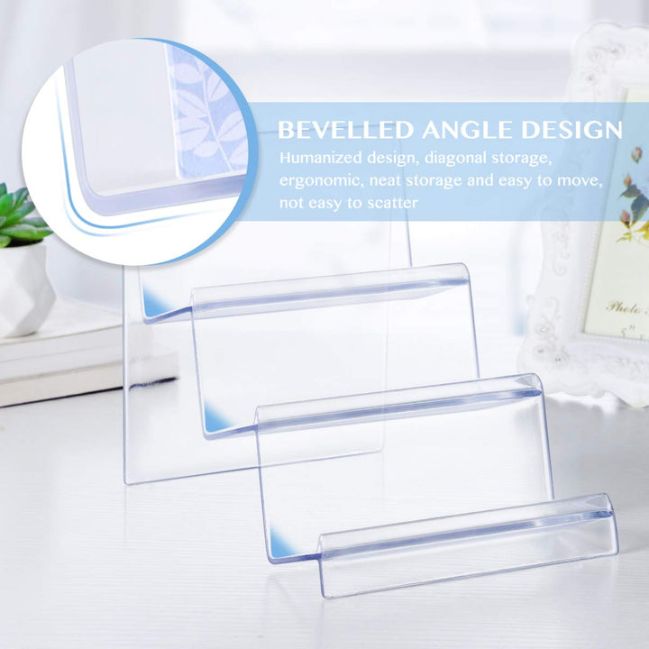 Cabilock Wallet Display Stand Acrylic Storage Rack Wall