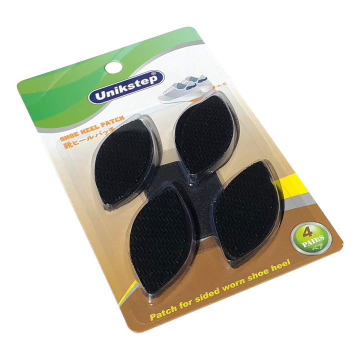 HeelPatch, Black, 4 Pair (Pack of 1)