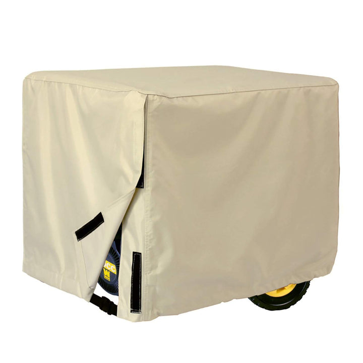 Waterproof Universal Generator Cover 38 x 28 x 30 inch, for Most Generators 5500-15000 Watt, Light Tan