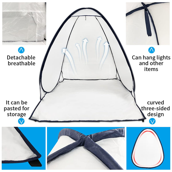 PLANTIONAL Portable Paint Tent for Spray Painting: 3.1x