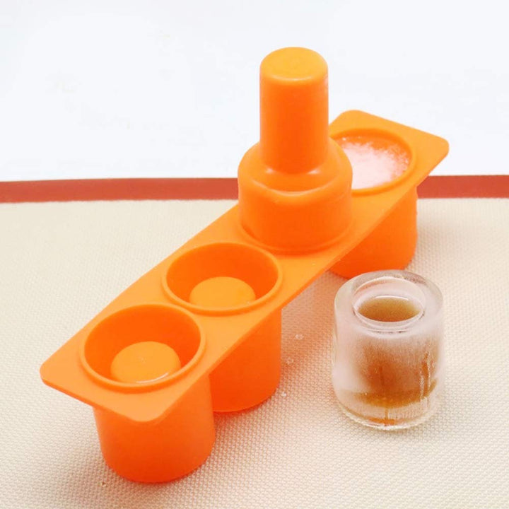 2Pcs Succulent Plants Pot Concrete Cement Mold Flower P
