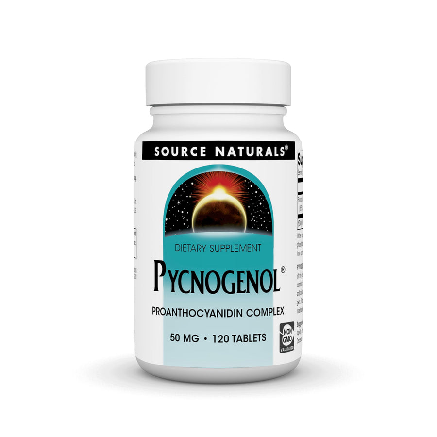 Pycnogenol 50 mg Proanthocyanidin Complex - 120 Tablets