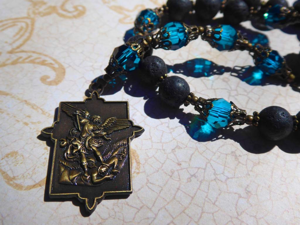 Saint Michael Chaplet with Instructions, for Protection and Blessing