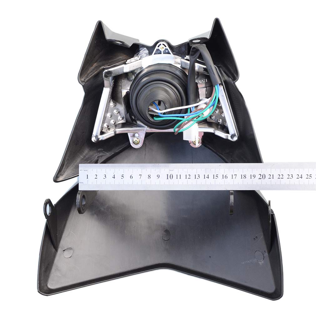GOOFIT 12V 35W Motorcycle Headlight Head Lamp Led Light