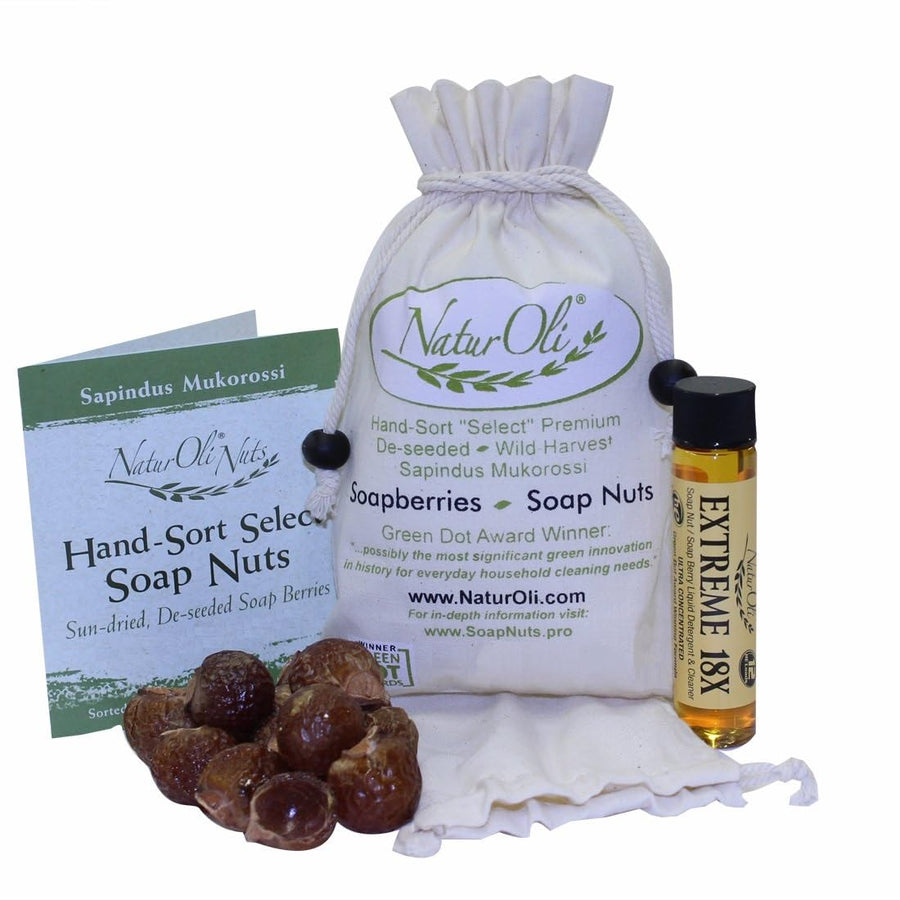 NaturOli Soap Nuts / Soap Berries - SALE! - 1/4-Lb USDA