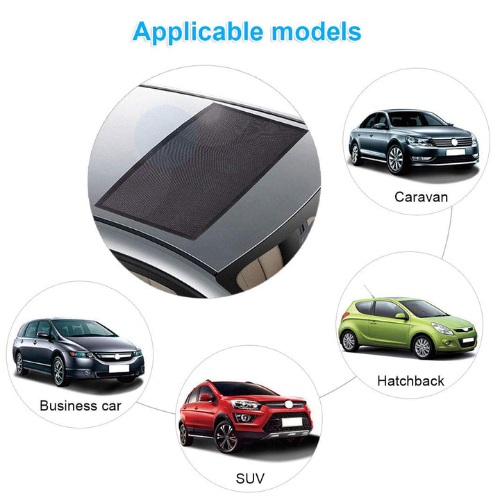 Car Sunroof Sunshade, Universal Magnetic Net Breathable Mesh for Camping Baby Kids Breastfeeding When Parking on Trips (21.6 x 37.4 inches)