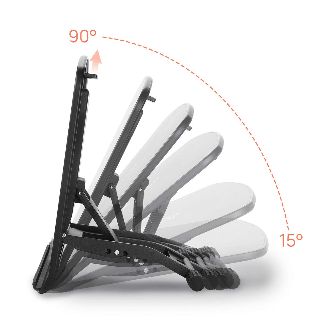 PR 100 Universal Tablet Stand, Adjustable from 10 to 16 inch for Drawing Tablets, Monitors, Compatible with iPad, Microsoft Surface Pro Series, Laptop