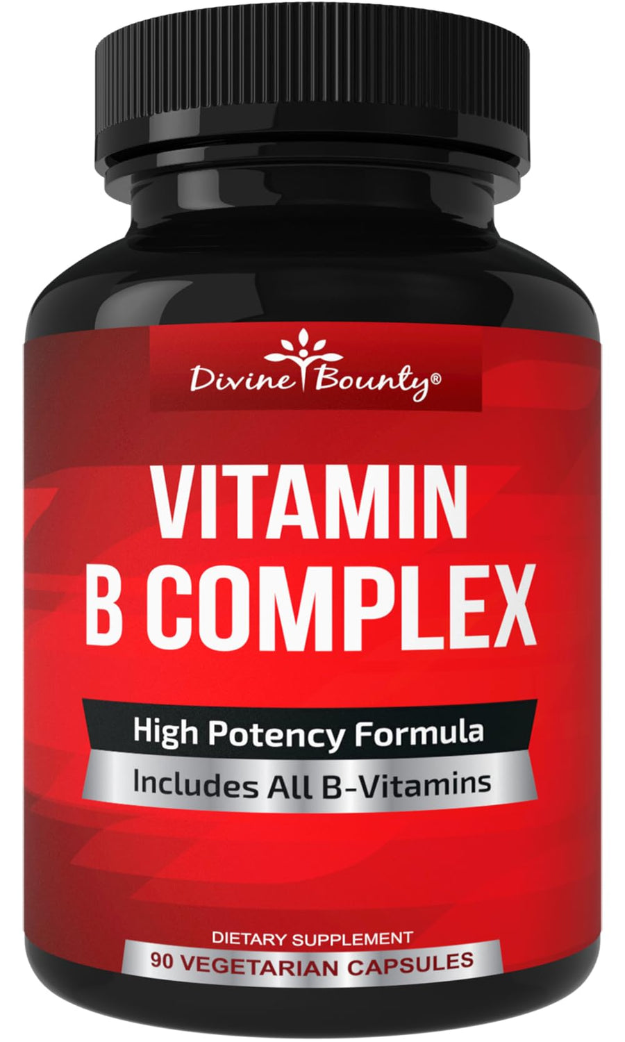 Divine Bounty Super B Complex Vitamins - All B Vitamins
