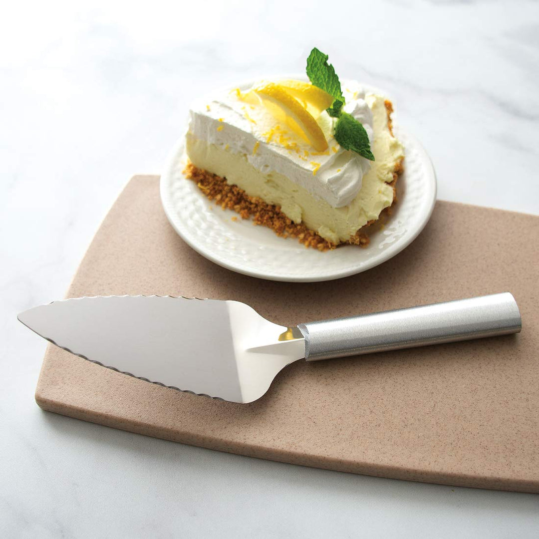 Rada Cutlery R120 Serrated Pie Server with Aluminum Handle