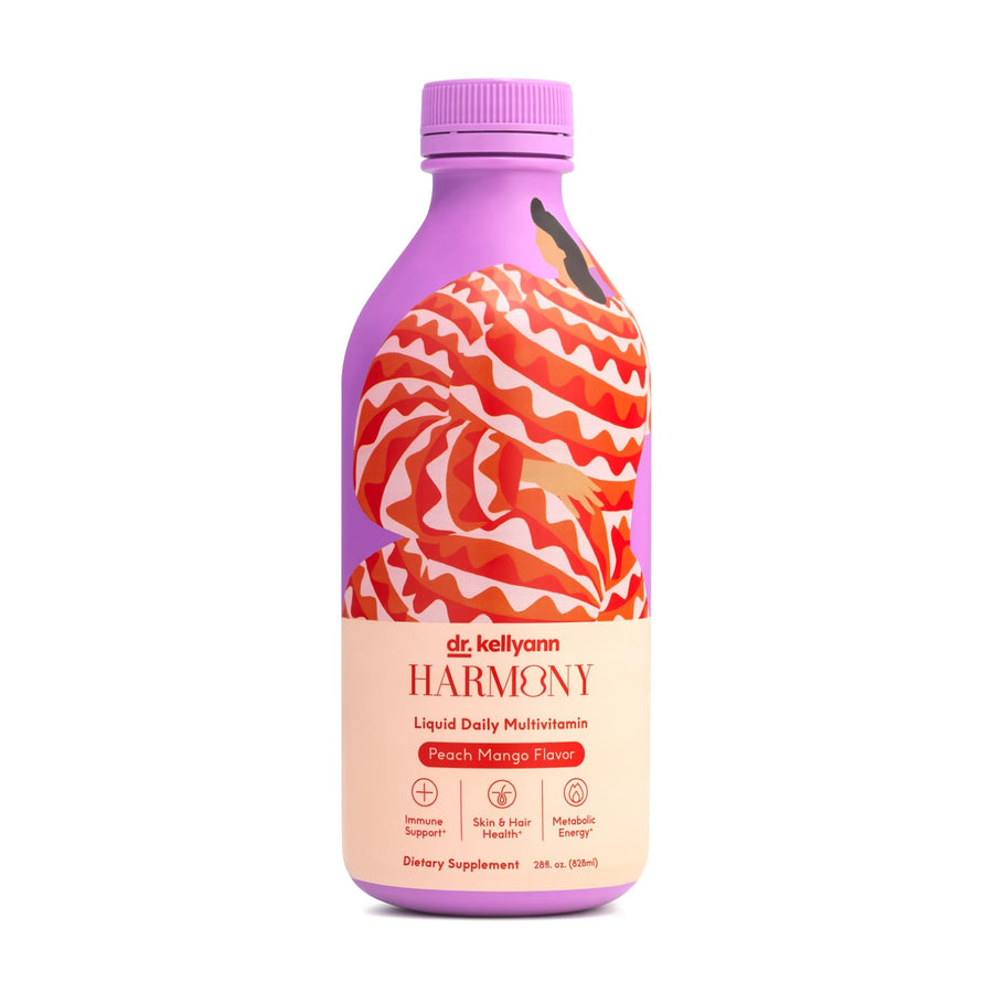 Harmony Liquid Multivitamin (28 fl oz) – Vegan Daily Vitamins for Men & Women, Non-GMO, Overall Health