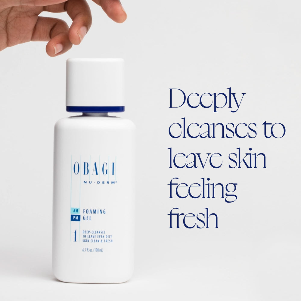 Nu Derm Foaming Gel Deep Cleanses