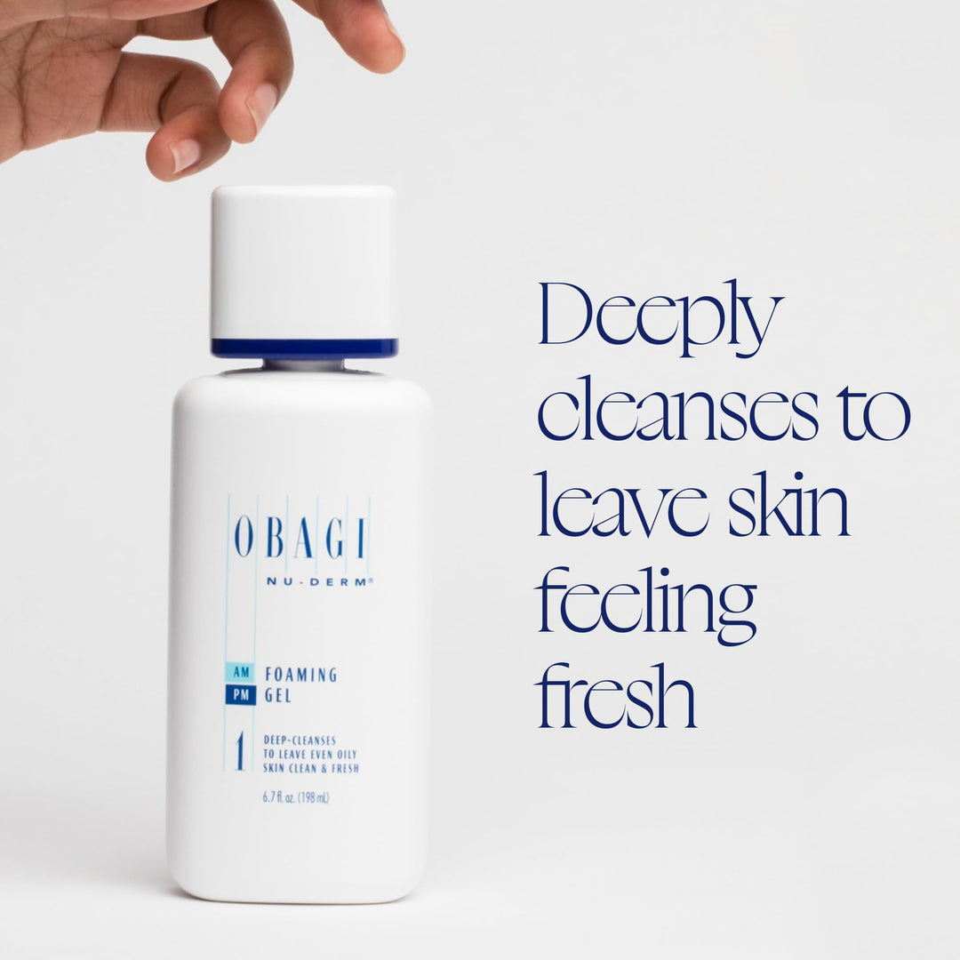 Nu Derm Foaming Gel Deep Cleanses