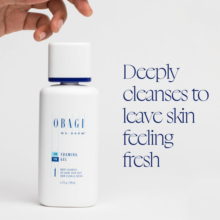 Nu Derm Foaming Gel Deep Cleanses