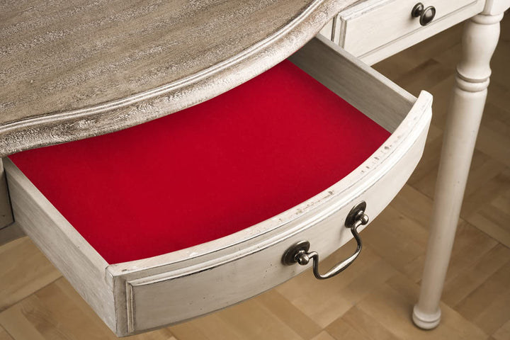 Red Self Adhesive Velvet Fabric Sticky Felt Sheets for Art &amp; Crafts, Jewelry Box, Drawer Liners- 2PCS x (17.3 inch x 39.3 inch)