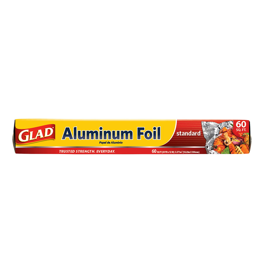 Glad Aluminum Foil, 60 Square Feet | Aluminum Foil For 