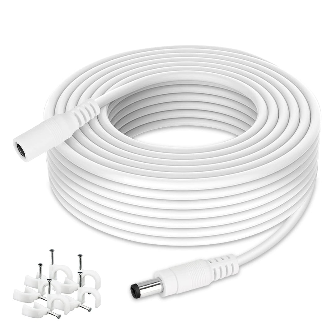WILDHD DC Power Extension Cable 33ft 2.1mm x 5.5mm Comp