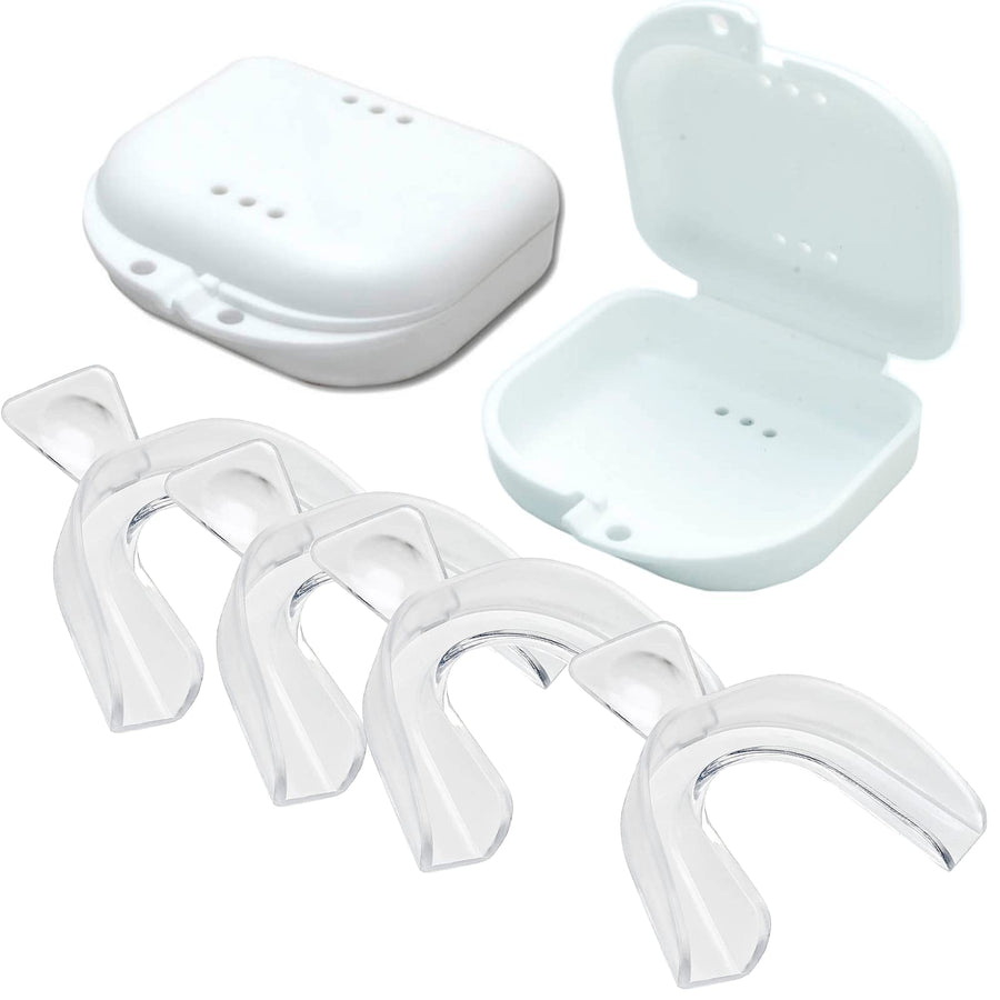 Cool Teeth Whitening 4 Trays in 2 Storage Cases Custom 