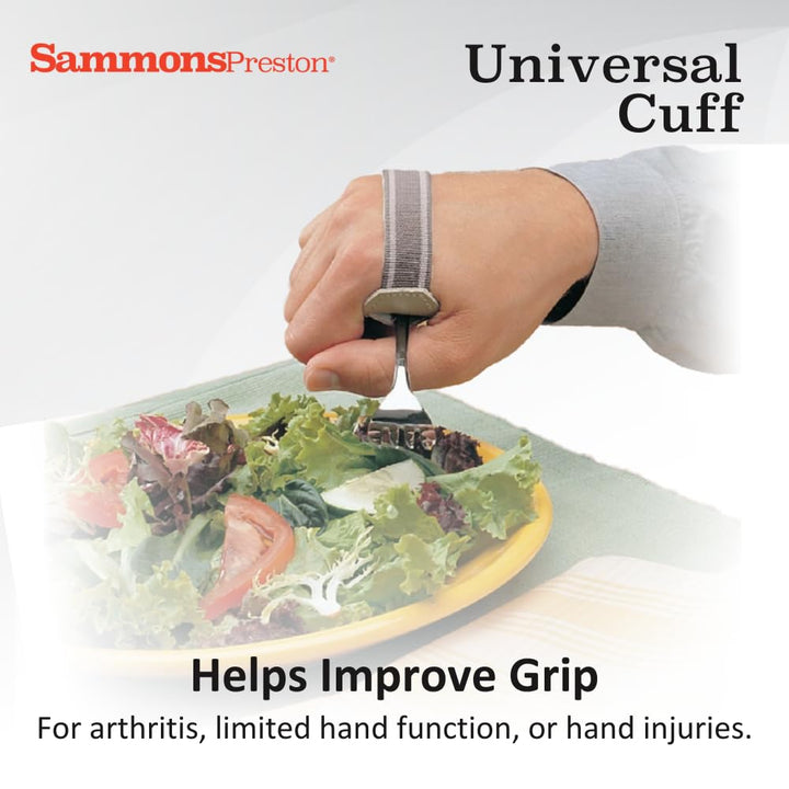 Sammons Preston Universal Cuff, Leather ADL Cuff with E
