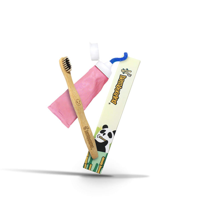 Bamboozled | Kids Bamboo Toothbrush | Child Size, Biode