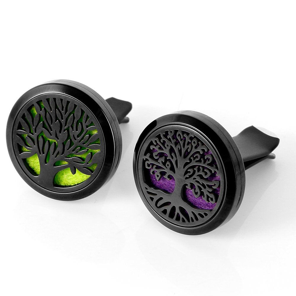 RoyAroma 2PCS Tree of Life Car Diffuser Aromatherapy Es