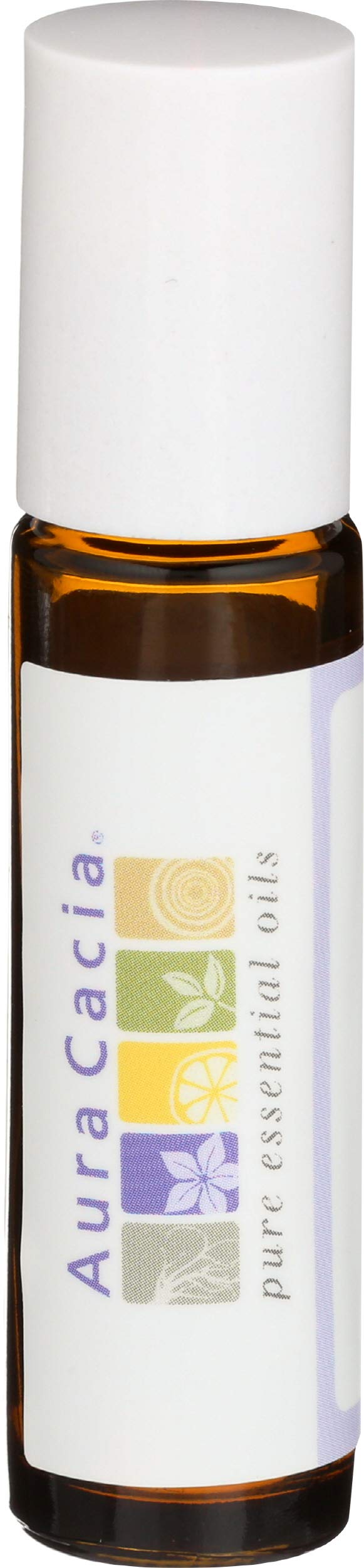 Empty Amber Roll-On Bottle with Writeable Label, 0.31 oz