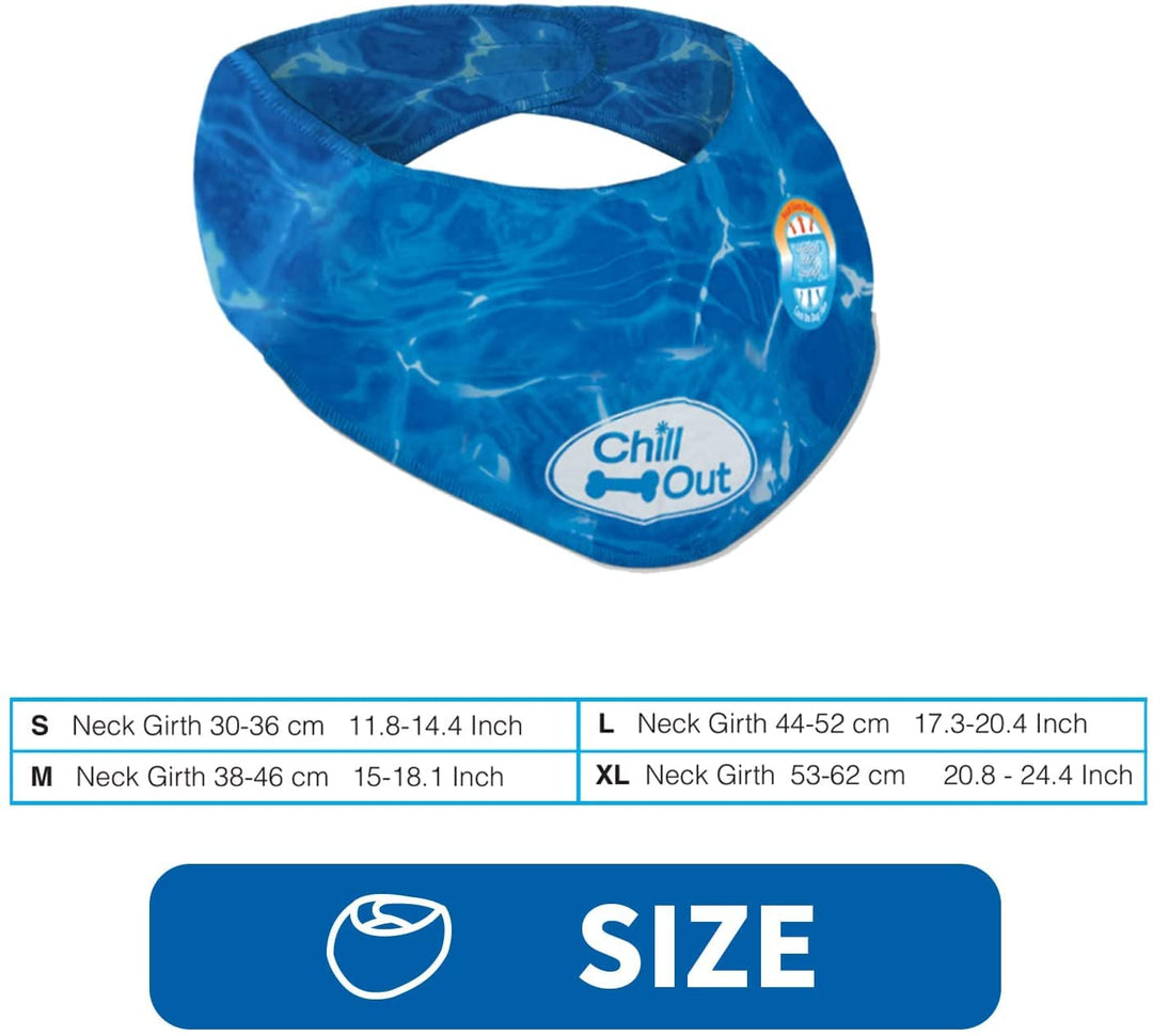 Chill Out Ice Bandana, Large