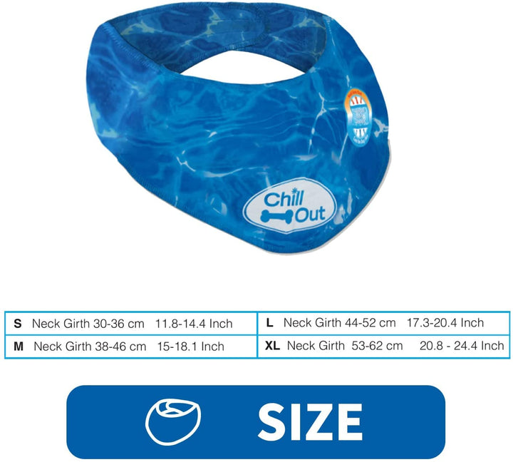 Chill Out Ice Bandana, Large